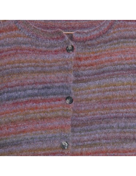 Pelote Fashion wool alpaca landscape late sundown