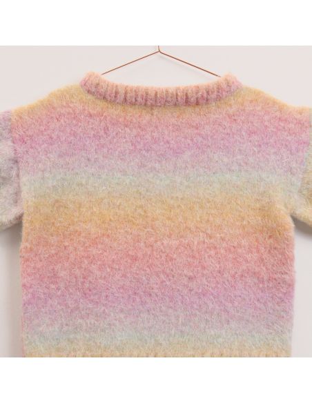 Pelote Creative brushed wool rainbow