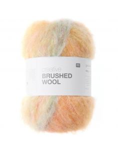 Pelote Creative brushed wool rainbow