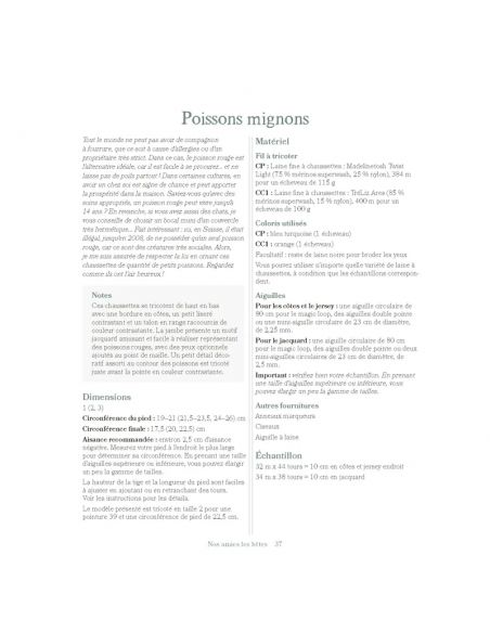 Chaussettes créatives à tricoter
