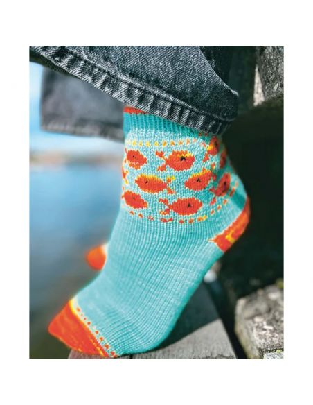 Chaussettes créatives à tricoter