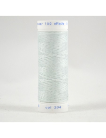 Bobine de 100m de fil à coudre Polyester Ciel