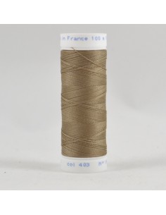 Bobine de 100m de fil à coudre Polyester Chanvre