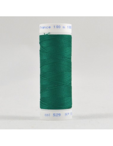 Bobine de 100m de fil à coudre Polyester Emeraude