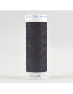 Bobine de 100m de fil à coudre Polyester Anthracite