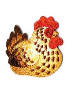 Thermo badge Bassecour - La poule - col 3