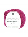Pelote Essentials cotton glitz dk framboise