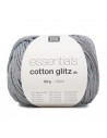 Pelote Essentials cotton glitz dk gris argenté