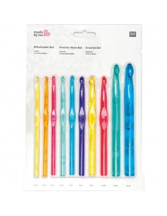 Set de 10 crochets acrylique