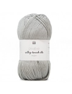 Pelote Creative silky touch dk gris argenté