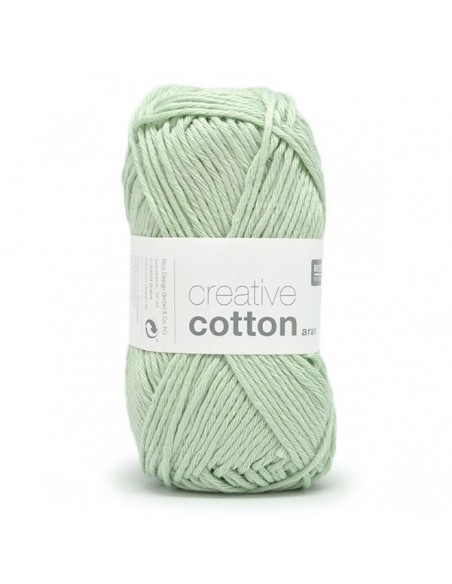 Pelote Creative cotton aran aigue-marine