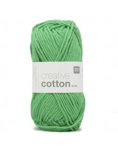 Pelote Creative cotton aran vert clair