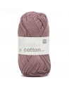 Pelote Creative cotton aran smokey berry