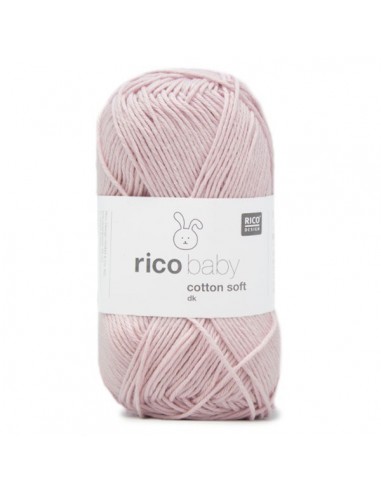 Pelote Rico baby cotton soft dk rose clair