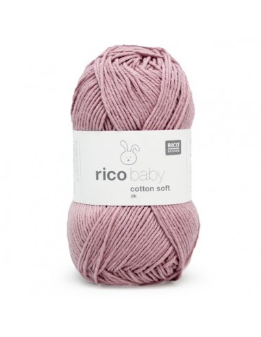 Pelote Rico baby cotton soft dk vieux rose