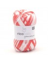 Pelote Rico baby cotton soft print dk homard/blanc