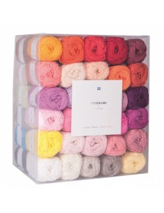 Assortiment complet 60 pelotes Creative Ricorumi dk