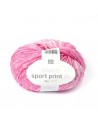 Pelote Creative sport print dk rose bonbon