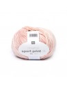 Pelote Creative sport print dk rosé