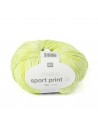 Pelote Creative sport print dk limette