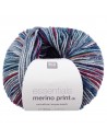 Pelote Essentials merino print dk vert pétrole mix