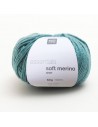 Pelote Essentials soft merino aran bleu pétrole