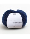 Pelote Essentials soft merino aran bleu marine