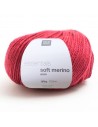 Pelote Essentials soft merino aran rouge brique
