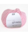 Pelote Essentials soft merino aran baby rose