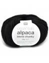 Pelote Essentiels alpaca blend chunky noir