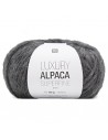 Pelote Luxury alpaca superfine aran gris moyen