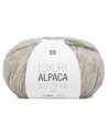 Pelote Luxury alpaca superfine aran écru