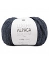 Pelote Luxury alpaca superfine aran bleu