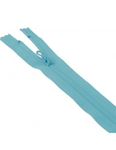 Fermeture Eclair Nylon 35cm Bleu gitane