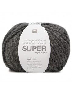 Pelote Essentials super super chunky gris foncé