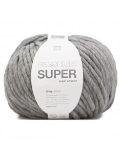 Pelote Essentials super super chunky gris