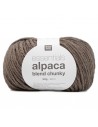 Pelote Essentiels alpaca blend chunky gris-brun