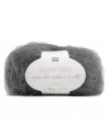 Pelote Essentials super kid mohair loves silk anthracite métange