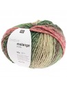 Pelote Creative melange chunky lilas-vert