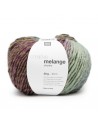 Pelote Creative melange chunky gramen-lilas