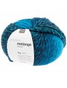 Pelote Creative melange chunky turquoise-bleu