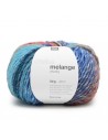 Pelote Creative melange chunky turquoise-magenta