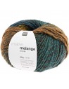 Pelote Creative melange chunky cannelle-azur