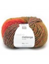 Pelote Creative melange chunky curry-vert