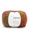 Pelote Creative melange chunky rose-brun
