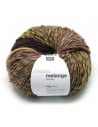 Pelote Creative melange chunky saumon-olive