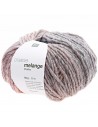 Pelote Creative melange chunky gris-rose