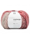 Pelote Creative melange chunky rose-rouge