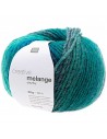 Pelote Creative melange chunky bleu-vert