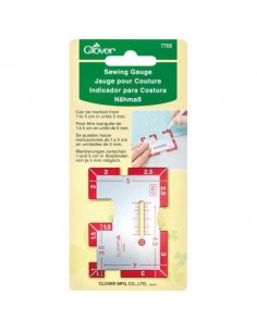 Jauge métal pour couture